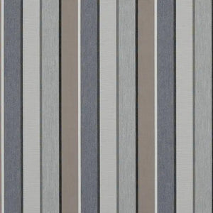 Color: Taupe Grey-Brown, Color: Grey, Color: Grey Dark, Material: 100% Sunbrella Acrylic, Mildew Resistant: Yes, Pattern Direction: Left to Right, Recommended Use: Indoor Outdoor Upholstery Cushion Pillow Drapery, Warranty: 5 Year, Water Repellent: Yes, Width: 54", Type: Stripe, Repeat: 9.1Vx0H